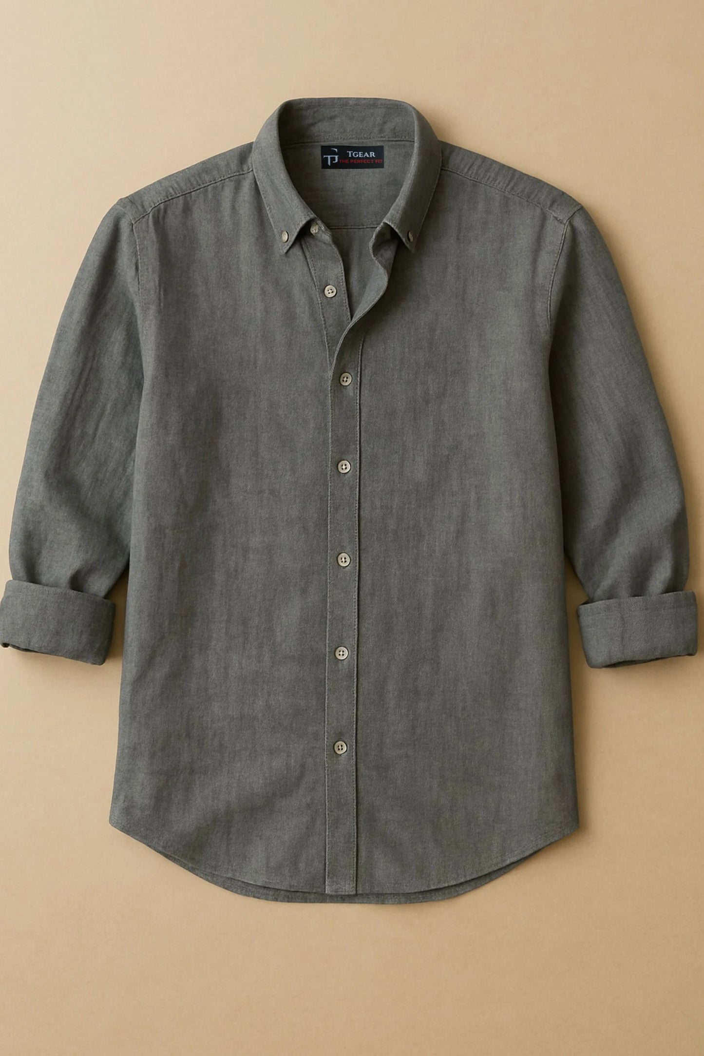 LINEN SHIRT | SMOKE GRAY