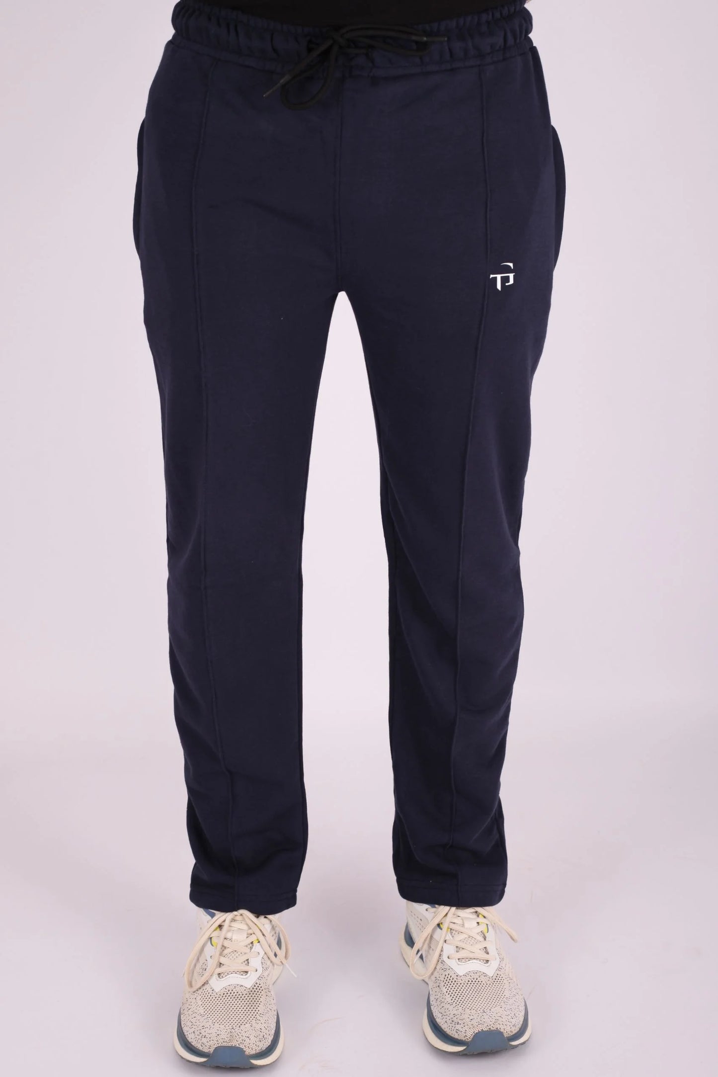 PLEATED TROUSERS | NAVY