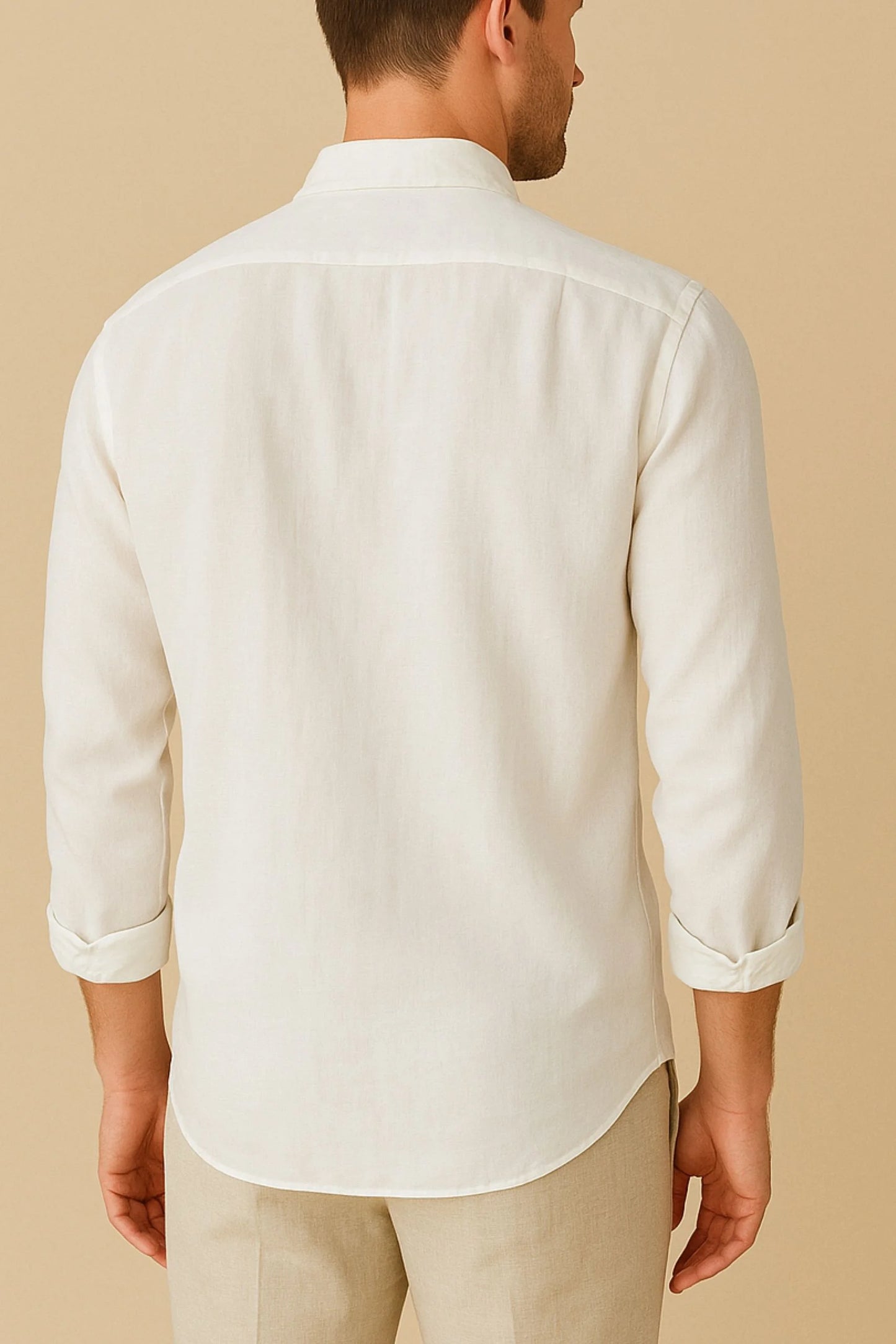 LINEN SHIRT | WHITE