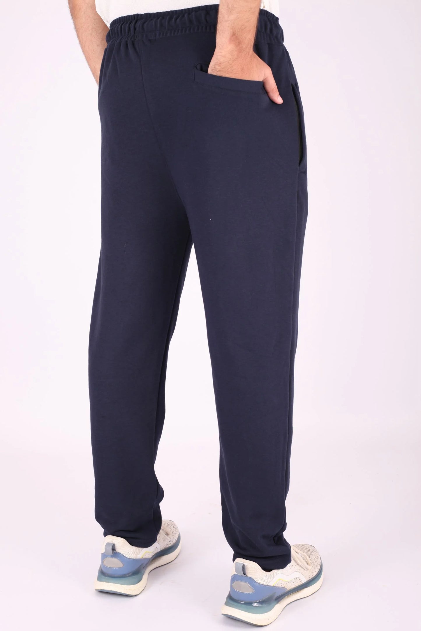 PLEATED TROUSERS | NAVY