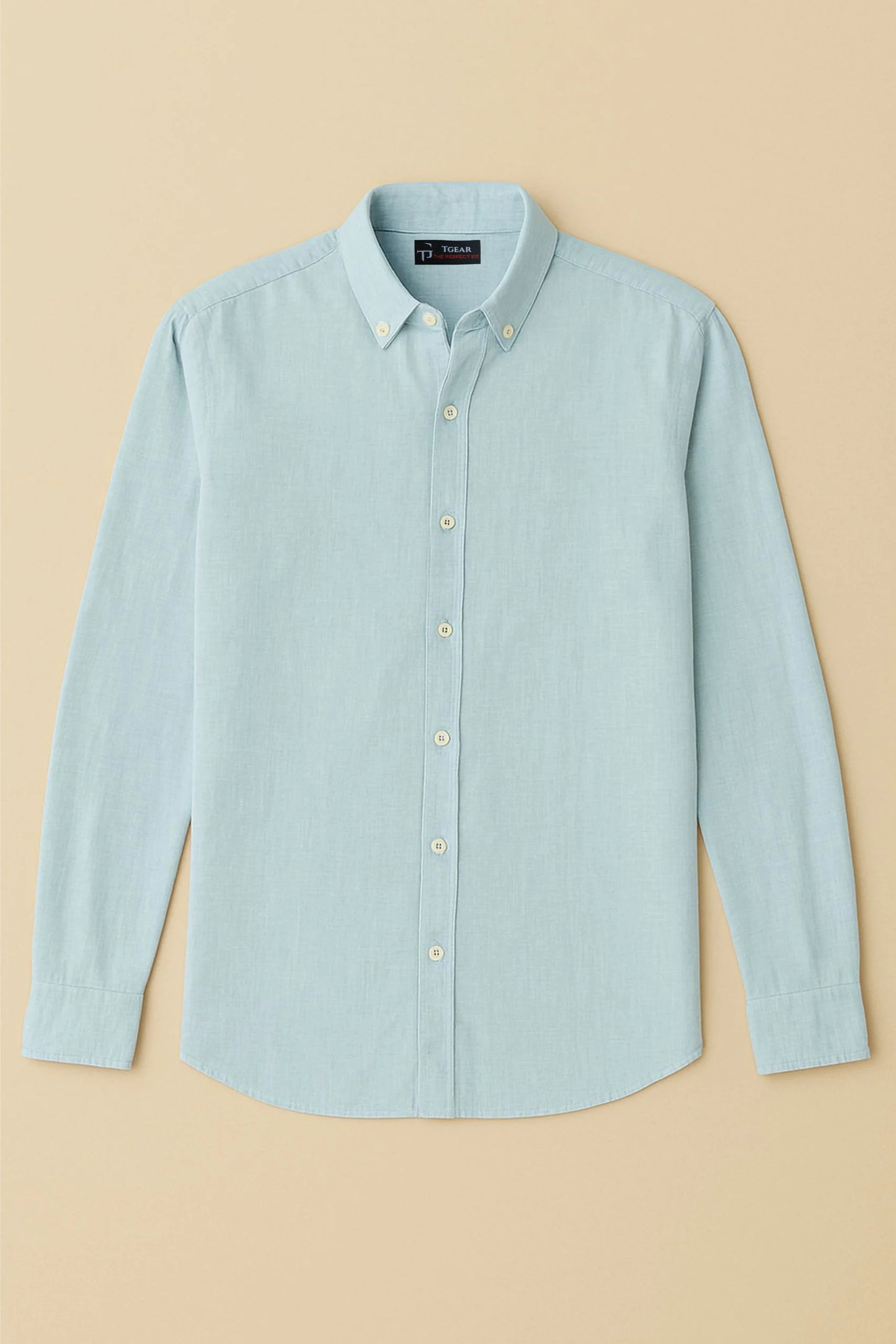LINEN SHIRT | POWDER BLUE