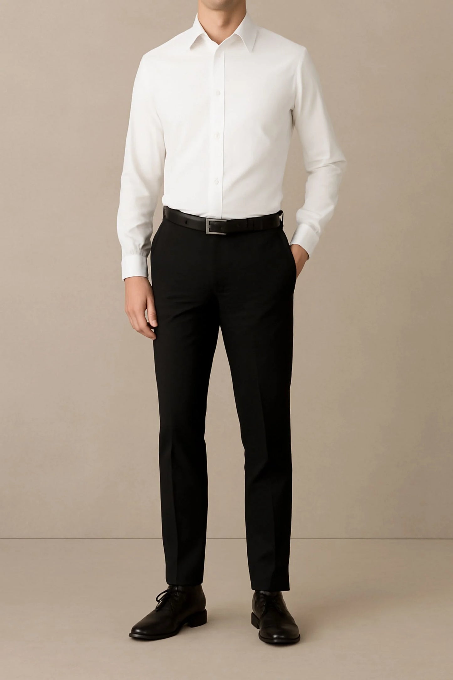 FORMAL OXFORD SHIRT | OFF WHITE