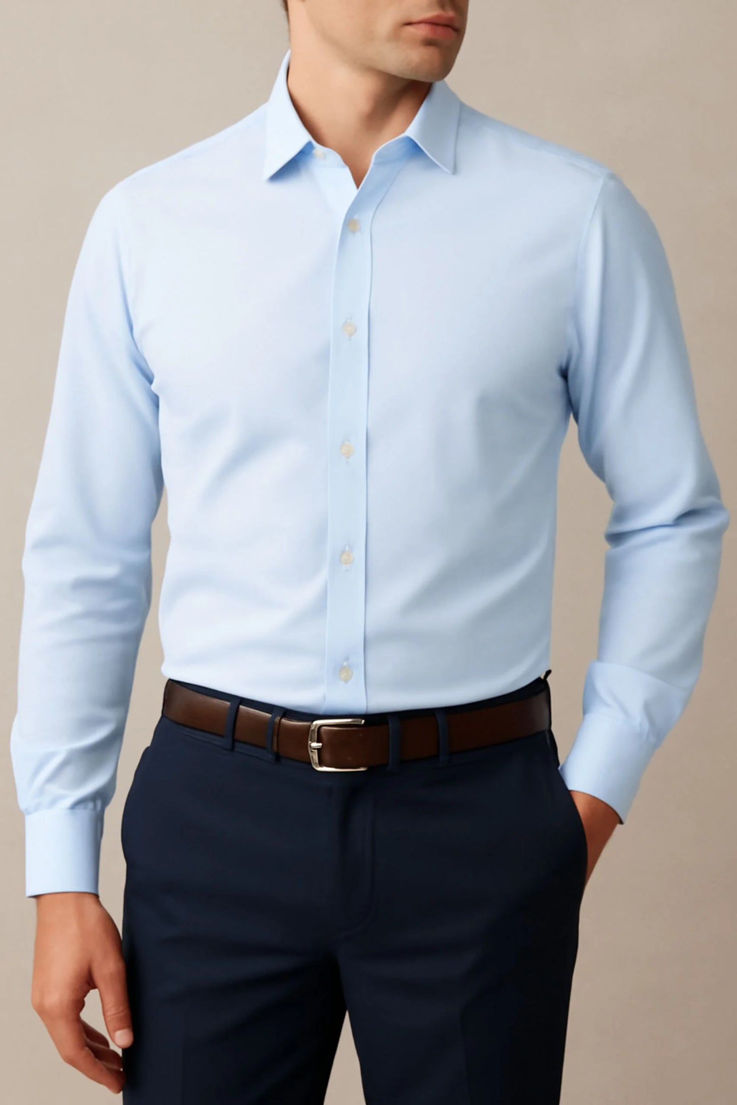 FORMAL OXFORD SHIRT | ICE BLUE