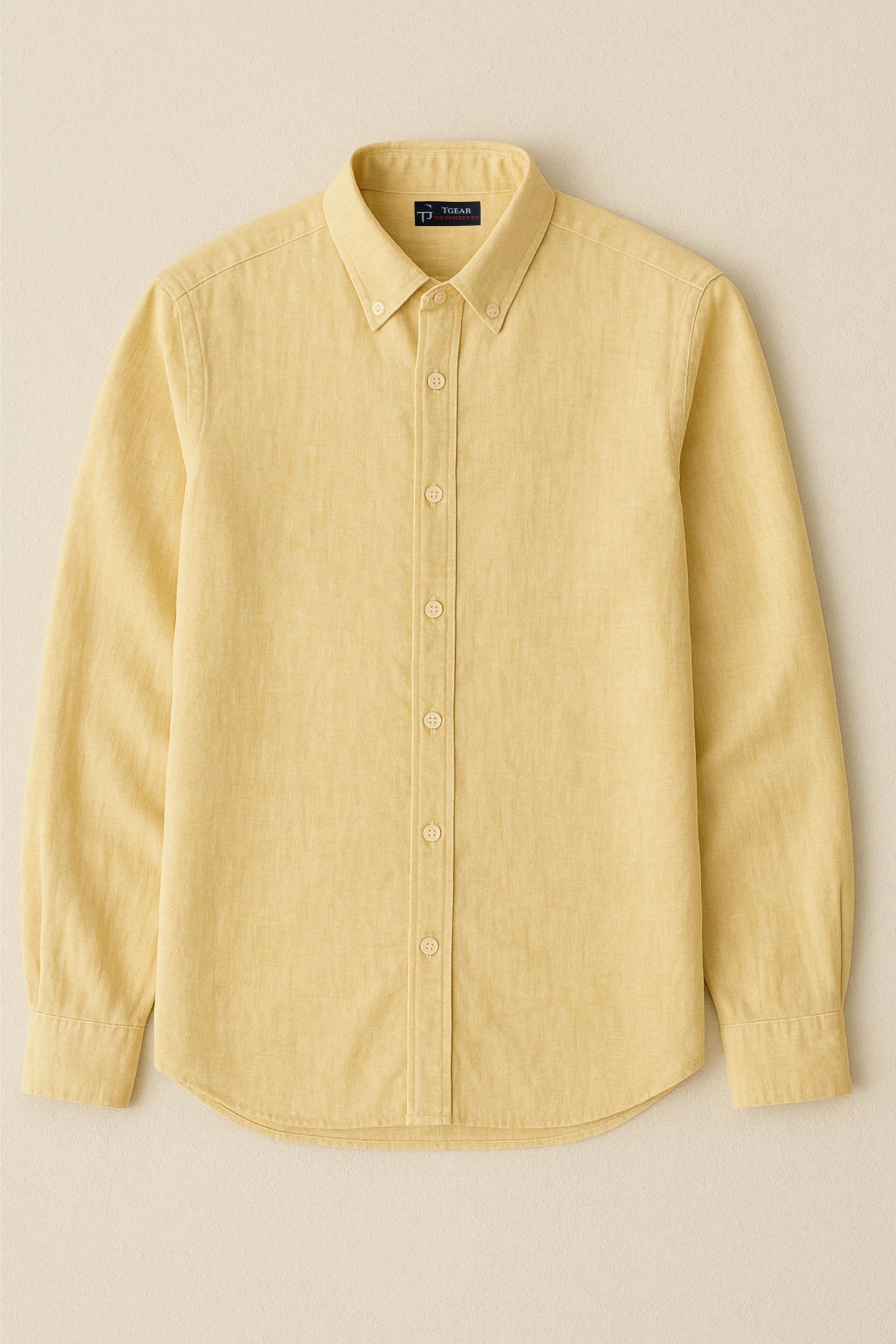 LINEN SHIRT | LIME YELLOW
