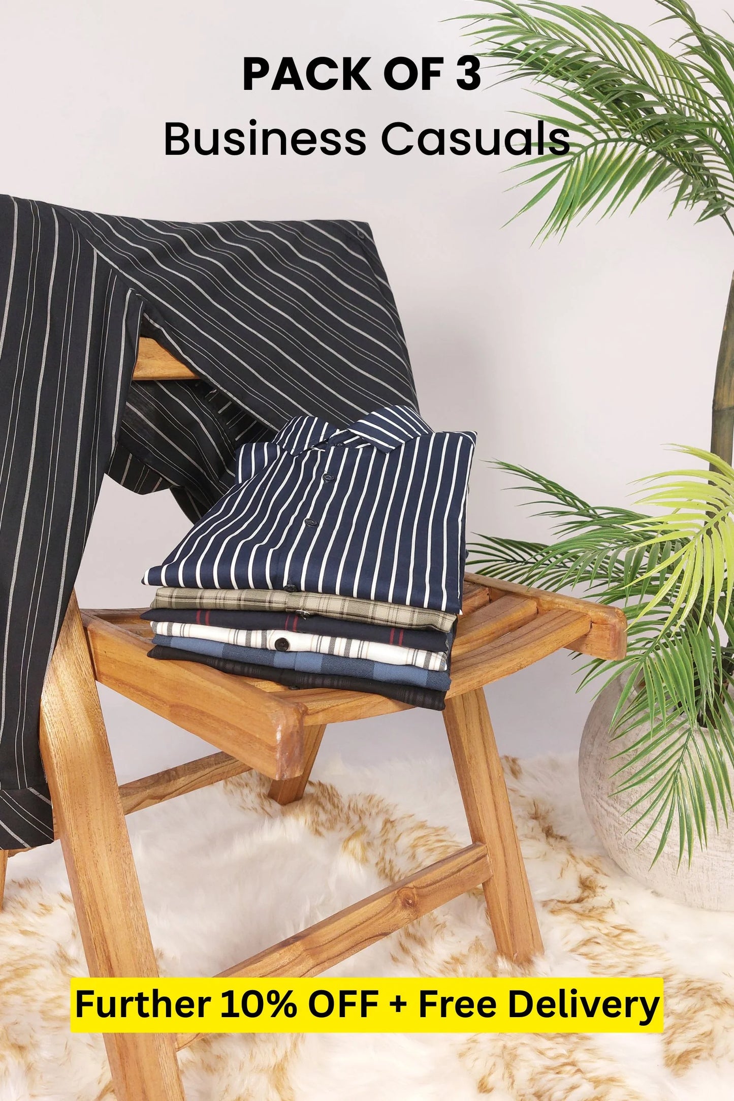 PACK OF 3 | BUSINESS CASUALS