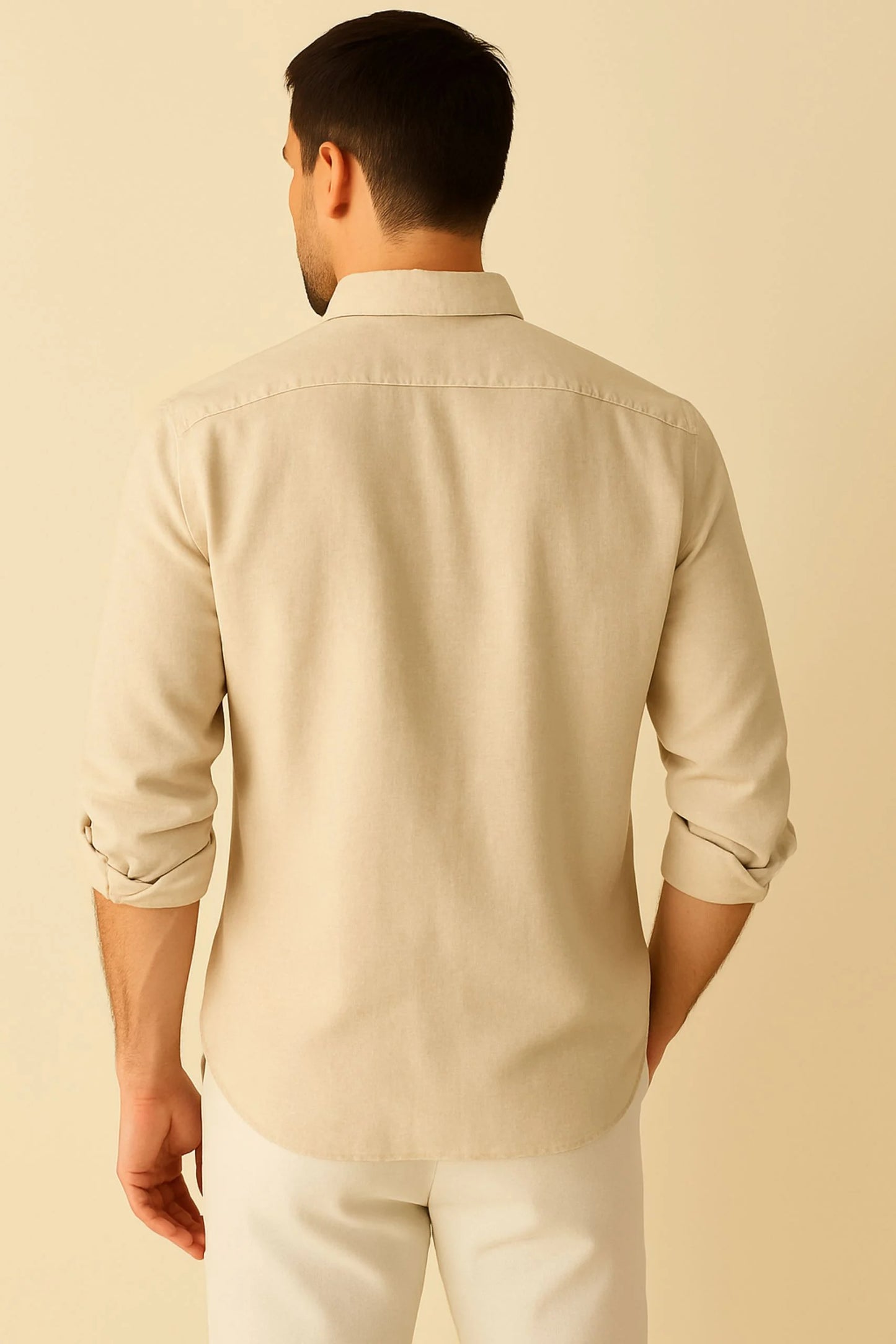 LINEN SHIRT | BEIGE