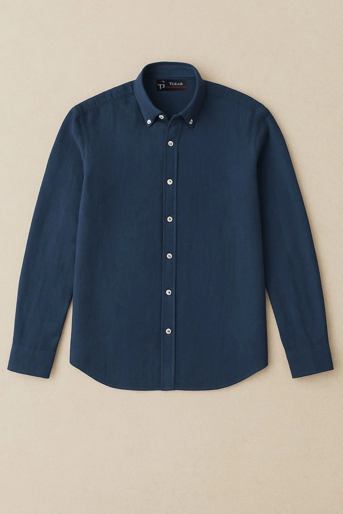 LINEN SHIRT | NAVY BLUE