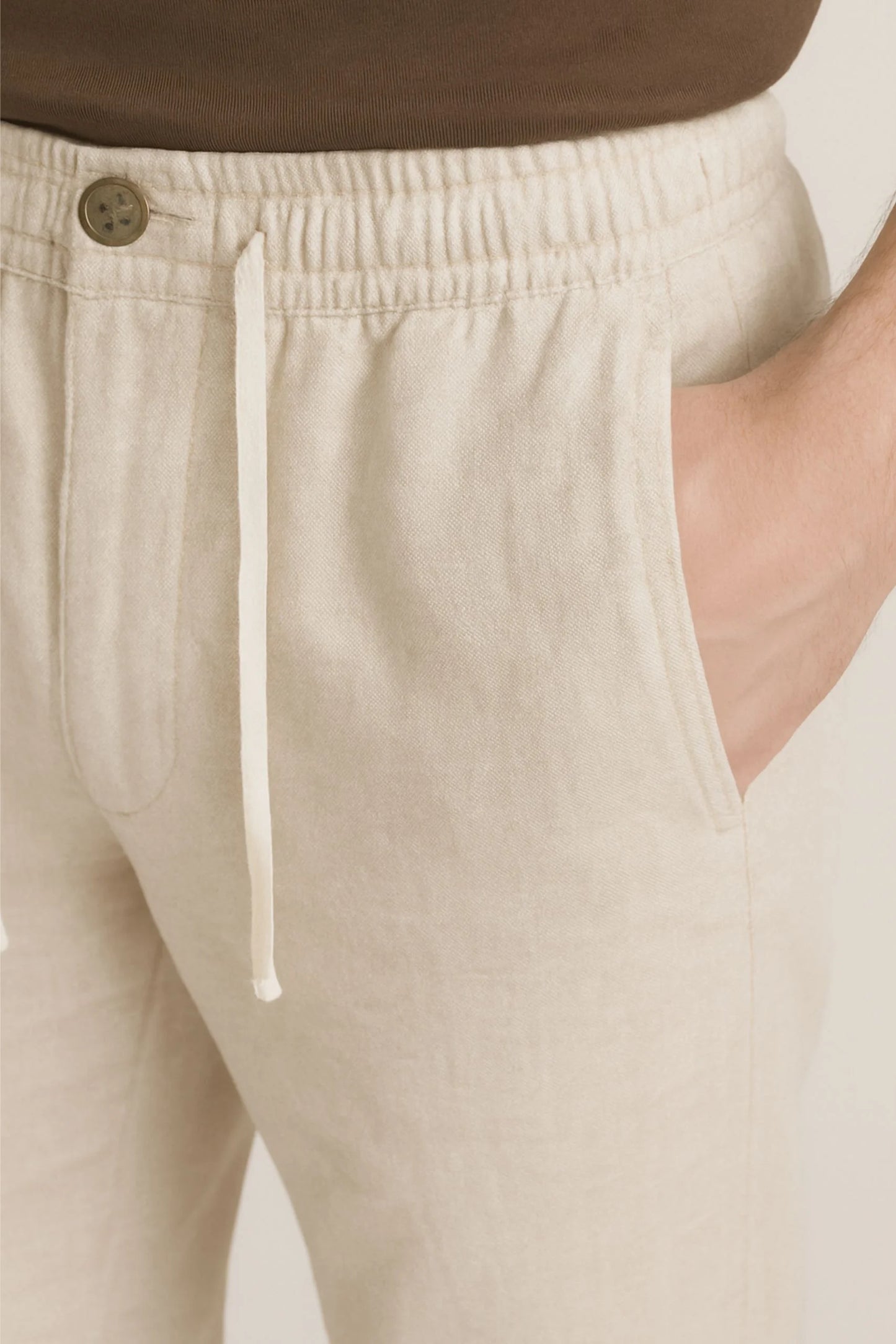 LINEN TROUSER | BEIGE