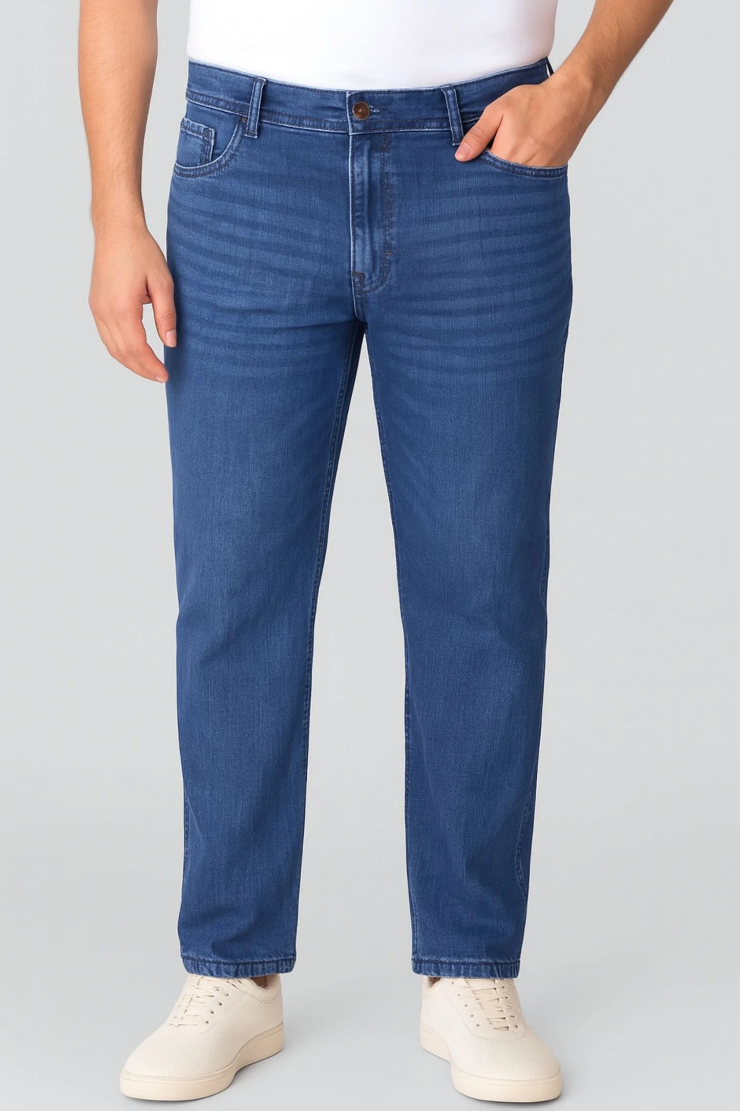 DENIM JEANS | SHADED BLUE