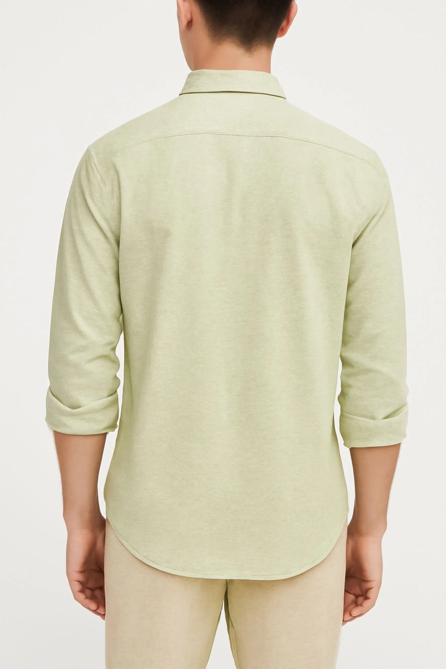 LINEN SHIRT | PISTACHIO GREEN