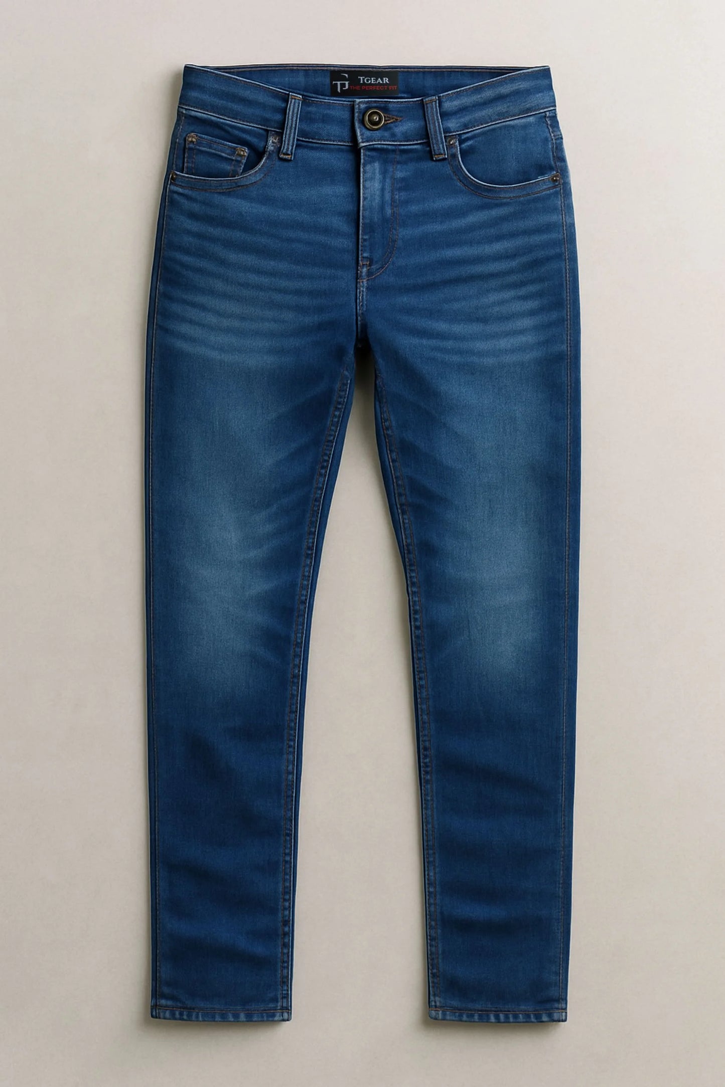 DENIM JEANS | SHADED BLUE