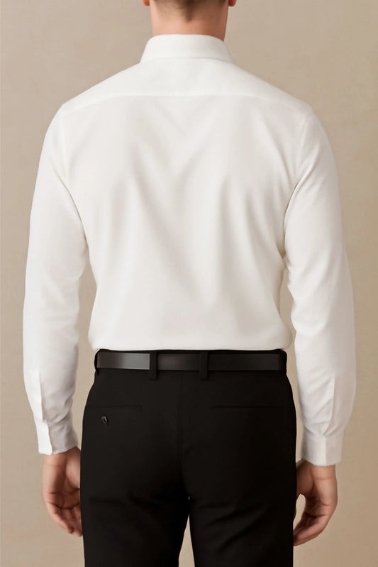 FORMAL OXFORD SHIRT | OFF WHITE