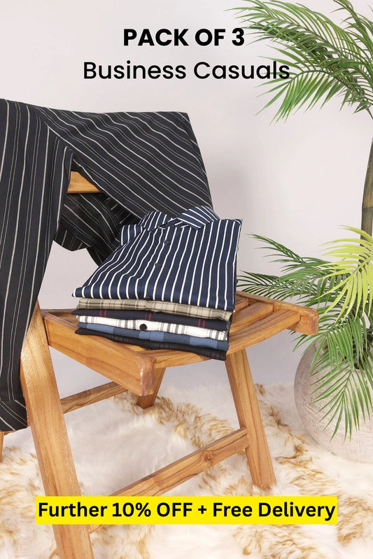 PACK OF 3 | BUSINESS CASUALS