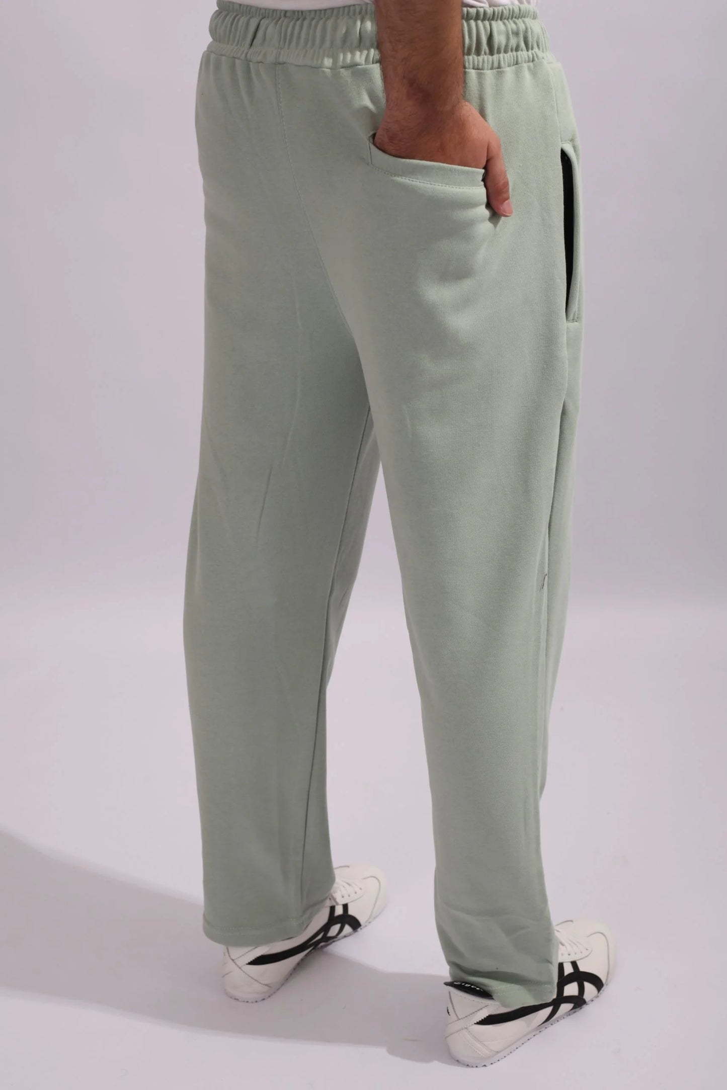 PLEATED TROUSER | MINT GREEN