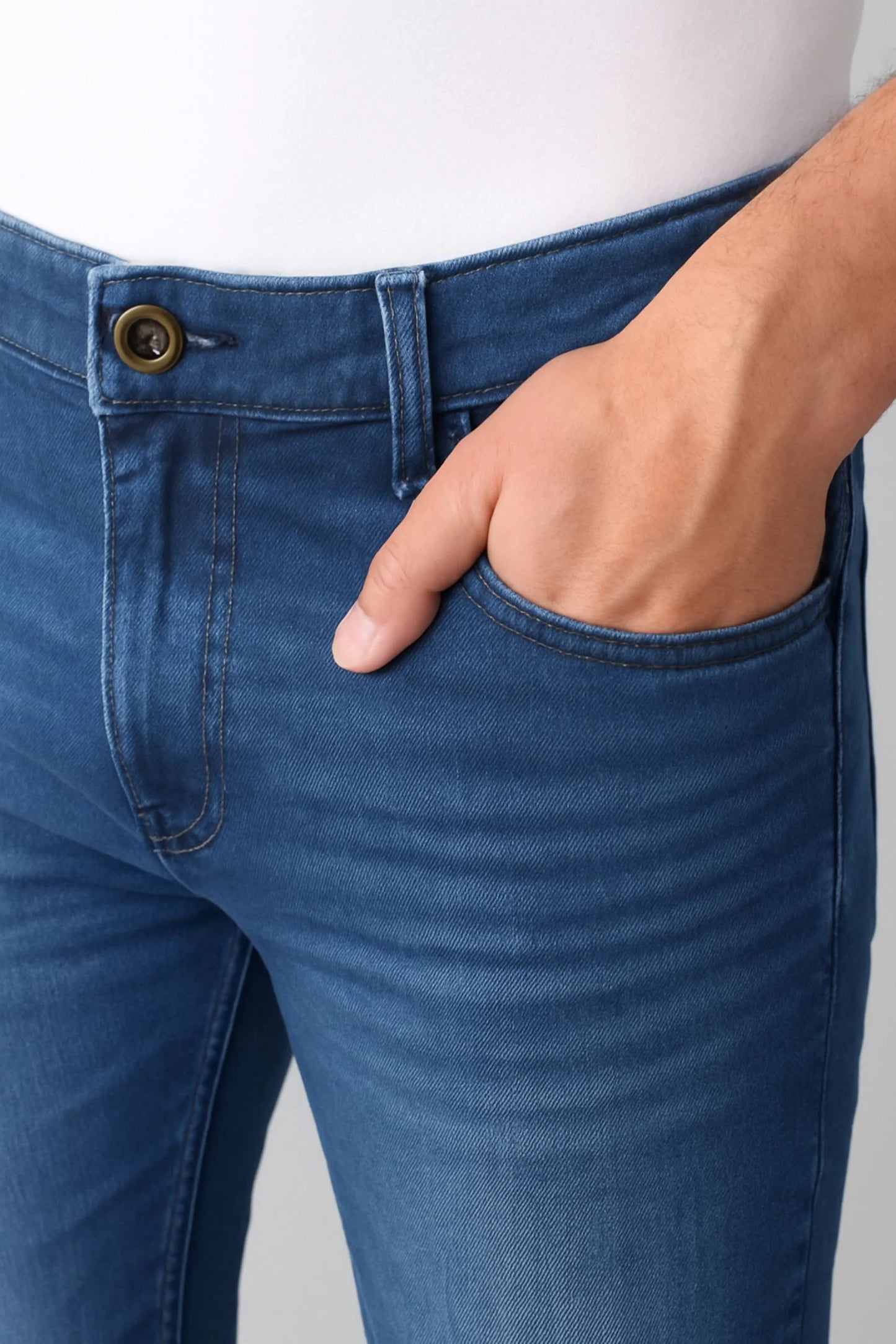 DENIM JEANS | SHADED BLUE